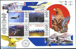 Dominica 1998 Royal Air Force 4v M/s, Mint NH, Transport - Aircraft & Aviation - Flugzeuge