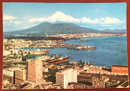 NAPLES - Panorama With Vesuvius In The Background - 1968 (c974) - Napoli (Naples)