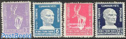 Türkiye 1937 Archeologic Congress 4v, Mint NH, History - Archaeology - Sonstige & Ohne Zuordnung