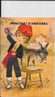 Carte Brodée - PINCIPAT D'ANDORRA - Brodées