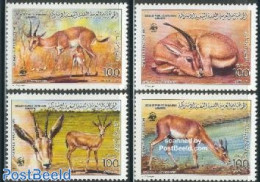 Libya Kingdom 1987 WWF, Gazelles 4v, Mint NH, Nature - Animals (others & Mixed) - World Wildlife Fund (WWF) - Autres & Non Classés