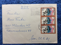 DDR Brief - 1981 Mi 2618 MeF (3) (4DMK058) - Lettres & Documents