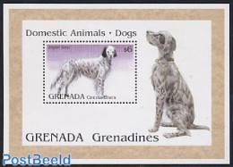 Grenada Grenadines 1995 English Setter S/s, Mint NH, Nature - Dogs - Grenada (1974-...)