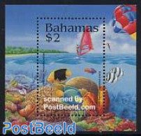 Bahamas 1994 Fish S/s, Mint NH, Nature - Sport - Fish - Sailing - Fische