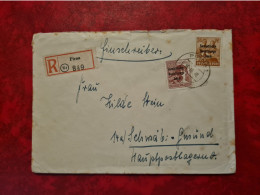 Lettre Recommande 1948 DEUTSCH POST PIRNA  ZONE SOVIETIQUE - Sonstige & Ohne Zuordnung