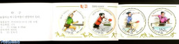 Korea, North 2010 Table Tennis 4v In Booklet, Mint NH, Sport - Table Tennis - Stamp Booklets - Tennis Tavolo