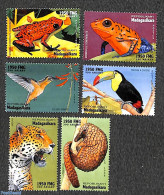 Madagascar 1999 Animals 6v, Mint NH, Nature - Animals (others & Mixed) - Birds - Cat Family - Frogs & Toads - Reptiles.. - Other & Unclassified