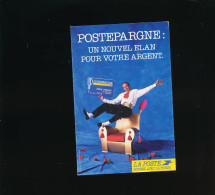 La Poste - Publicité Postepargne Un Nouvel élan Pour Votre Argent 1988 - Post & Briefboten