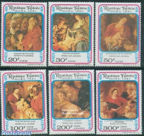 Togo 1981 Christmas, Rubens Paintings 6v, Mint NH, Religion - Christmas - Art - Paintings - Rubens - Christmas