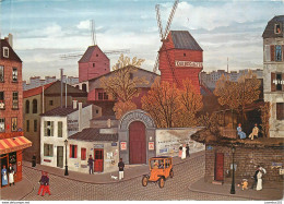 CPSM Paris-Moulin De La Galette-Michel Delacroix                L2753 - Andere Monumenten, Gebouwen