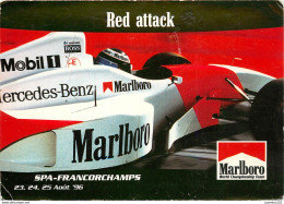 CPSM Publicité Marlboro-Grand Prix Formule 1 Spa Francorchamps                             L2771 - Publicité