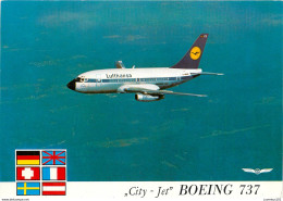 CPSM Avion-Boeing 737-Lufthansa                              L2771 - 1946-....: Modern Tijdperk