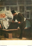 CPSM Henri Daumier-L’amateur D’Estampes                               L2769 - Peintures & Tableaux