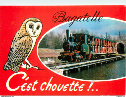 CPSM Bagatelle-Parc D’attractions-Le Train à Vapeur             L2761 - Other & Unclassified