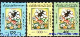 Libya Kingdom 1998 Apiculture 3v, Mint NH, Nature - Bees - Insects - Other & Unclassified