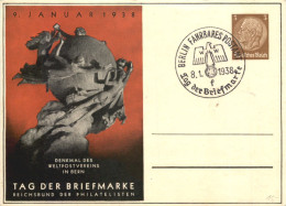 Berlin - Tag Der Briefmarke 1938 - Ganzsache - Autres & Non Classés