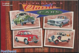 Australia 1997 Classic Cars Prestige Booklet, Mint NH, Transport - Stamp Booklets - Automobiles - Unused Stamps