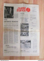 Ouest France  31 Aout 1975 - 1950 - Heute
