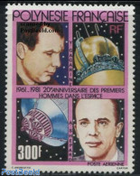 French Polynesia 1981 20 Years Manned Space Flights 1v, Mint NH, Transport - Space Exploration - Unused Stamps