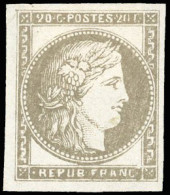 (*) Projets Privés. Meillet Et Pichots 1850. 91 Timbres Dont Blocs. - 1849-1850 Cérès