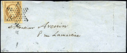 Obl. 9 - 10c. Bistre-jaune. Obl. étoile S/lettre Incomplète. TB. - 1852 Louis-Napoleon