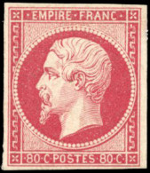 ** 17Be - 80c. Rose Foncé. TB. - 1853-1860 Napoléon III