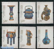China People’s Republic 2013 Ceramics 6v, Mint NH, Art - Art & Antique Objects - Ceramics - Unused Stamps