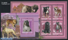 Saint Vincent & The Grenadines 2013 Union Islands, Dogs 2 S/s, Mint NH, Nature - Dogs - St.Vincent Und Die Grenadinen