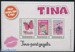 Netherlands - Personal Stamps TNT/PNL 2013 Tina Magazine 3v M/s, Mint NH, History - Nature - Newspapers & Journalism -.. - Other & Unclassified