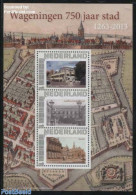 Netherlands - Personal Stamps TNT/PNL 2013 Wageningen 750th Anniversary 3v M/s, Mint NH, Art - Architecture - Other & Unclassified
