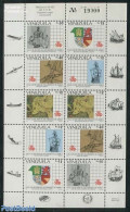 Venezuela 1991 Discovery Of America M/s, Mint NH, History - Transport - Various - Coat Of Arms - Explorers - Ships And.. - Erforscher