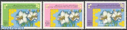 Libya Kingdom 1995 Apiculture 3v, Mint NH, Nature - Bees - Flowers & Plants - Insects - Autres & Non Classés