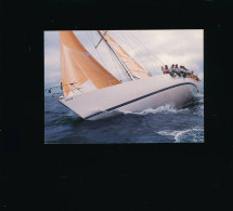 La Poste - Bateau First 51 Beneteau Version Course Course Autour Du Monde à La Voile Whitbread 1989 Mallé - Post & Briefboten