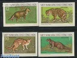 Vietnam 1973 Animals 4v, Imperforated, Mint NH - Sonstige & Ohne Zuordnung