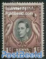 East Africa 1938 1c, Brown/Black, Perf. 13.25:13.75, Mint NH, Nature - Birds - Autres & Non Classés