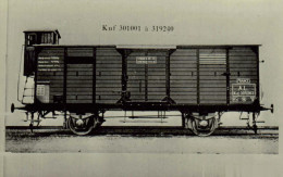 Reproduction - Kuf 301001 à 319240 - Eisenbahnen