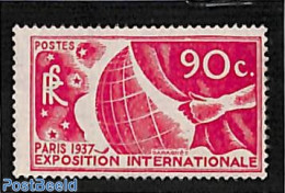 France 1936 90c, Stamp Out Of Set, Mint NH, Various - World Expositions - Ongebruikt