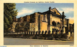 Dominican Republic 1949 Postcard 2c, Cathedral, Unused Postal Stationary - Autres & Non Classés