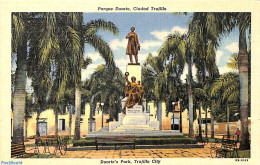 Dominican Republic 1949 Postcard 2c, Parque Duarte, Unused Postal Stationary - Other & Unclassified