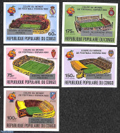 Congo Republic 1982 Worldcup Football Winners 5v, Imperfoprated, Mint NH, Sport - Football - Autres & Non Classés