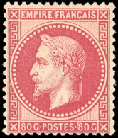 * 32 - 80c. Rose. Fraîcheur Postale. Bon Centrage. TB. - 1863-1870 Napoleon III With Laurels