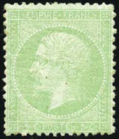 * 35 - 5c. Vert Pâle S/bleu. B. - 1863-1870 Napoleon III Gelauwerd
