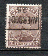 3414 D Voorafstempeling - AVERBODE 25 - Roulettes 1920-29