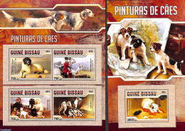 Guinea Bissau 2016 Dogs 2 S/s, Mint NH, Nature - Dogs - Guinée-Bissau