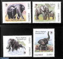 Uganda 2012 Personal Stamp Set 4v, Mint NH, Nature - Elephants - Other & Unclassified