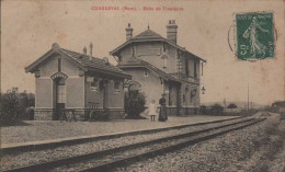 CHARLEVAL Halte De Transières (gare) - Autres & Non Classés