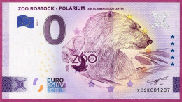 0-Euro XESK 01 2023 ZOO ROSTOCK - POLARIUM - POLARBÄR - ARCTIC AMBASSADOR CENTER - Privéproeven