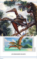 Guinea, Republic 2023 Flying Dinosaurs, Mint NH, Nature - Prehistoric Animals - Préhistoriques