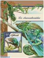 Djibouti 2016 Chameleons, Mint NH, Nature - Animals (others & Mixed) - Djibouti (1977-...)