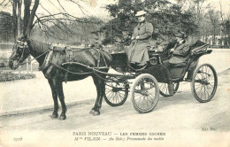 PARIS NOUVEAU  = Les Femmes Cocher Mlle VILAIN   Au Bois ..  5885 - Artisanry In Paris